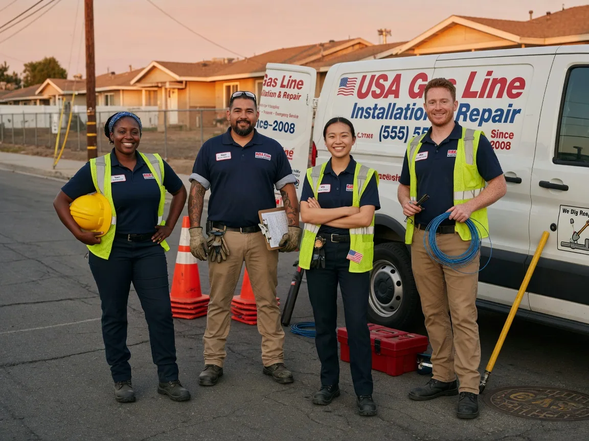Gas Line Installation company in Powers Lake, ND